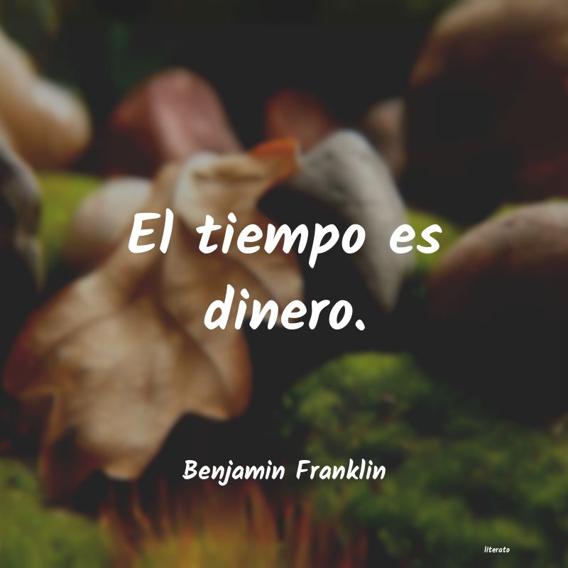 Frases de Benjamin Franklin