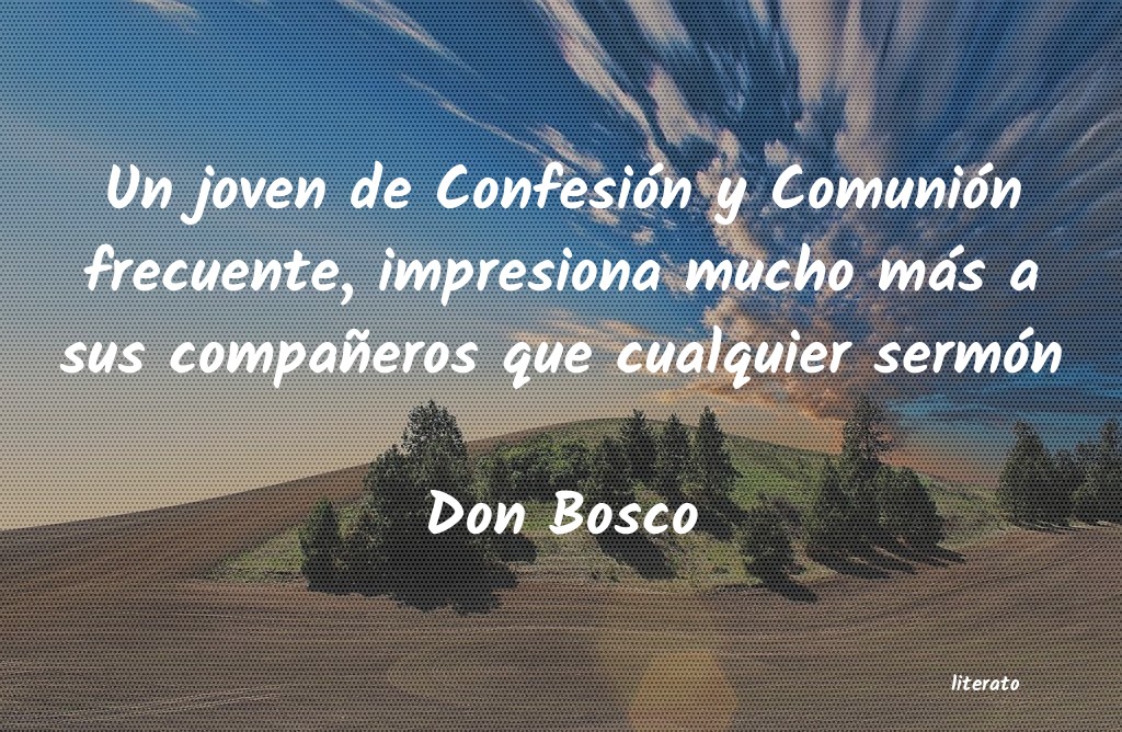 Frases de Don Bosco