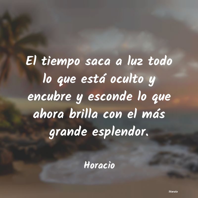frases de Horacio