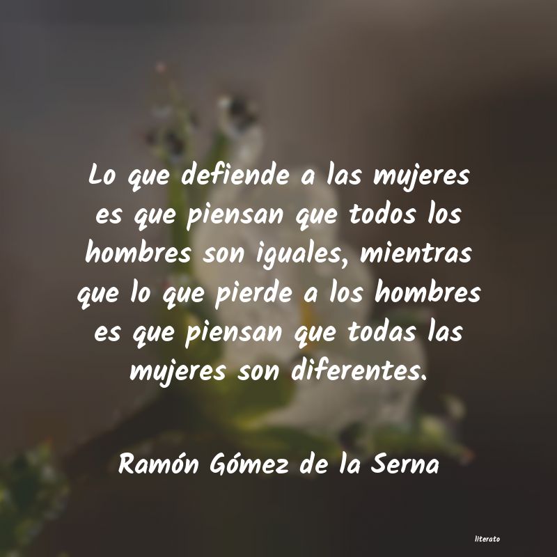 Frases de Ramón Gómez de la Serna