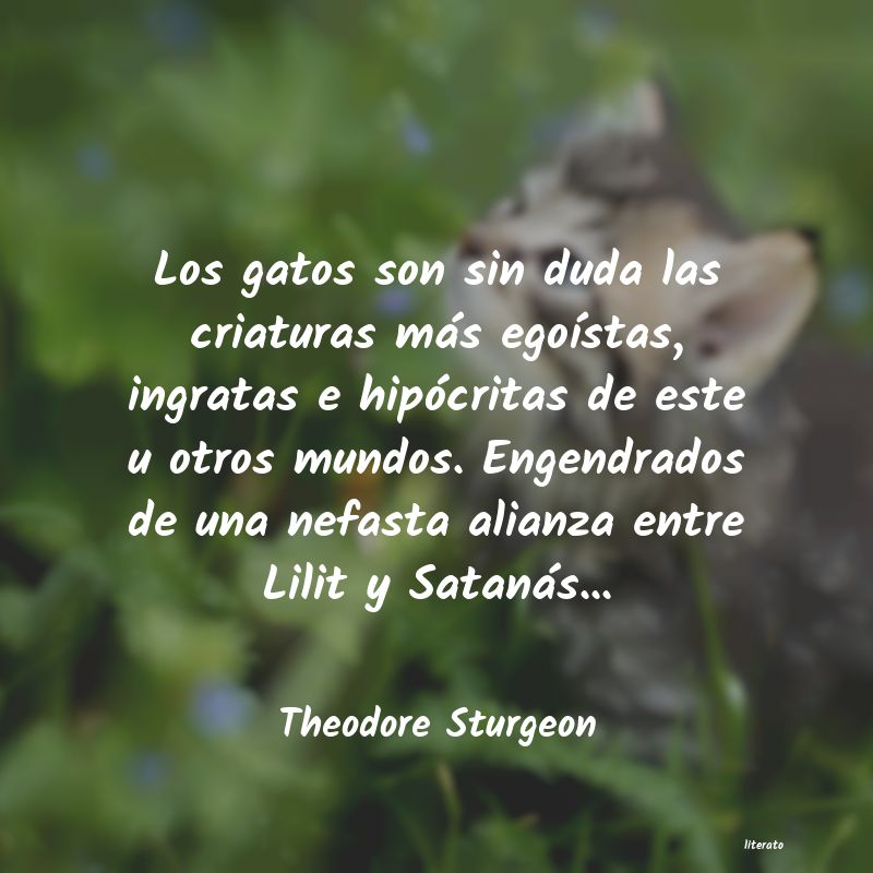 frases de Theodore Sturgeon