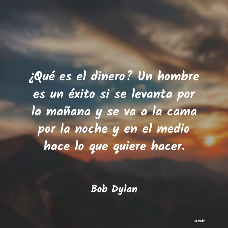 frases de Bob Dylan