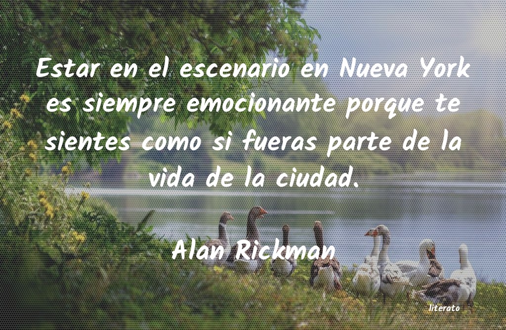 Frases de Alan Rickman