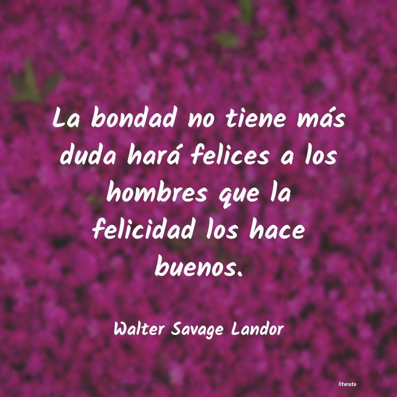 frases de Walter Savage Landor