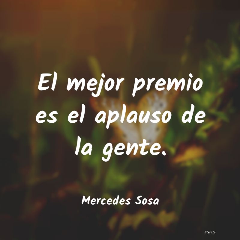 Frases de Mercedes Sosa