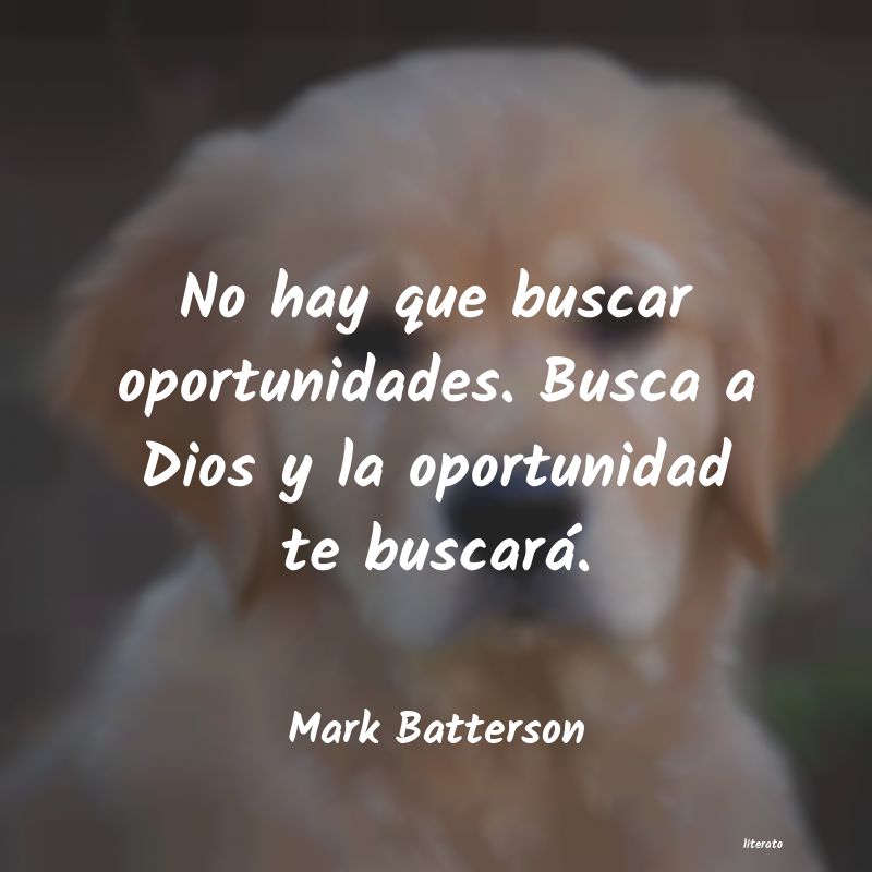 frases de Mark Batterson