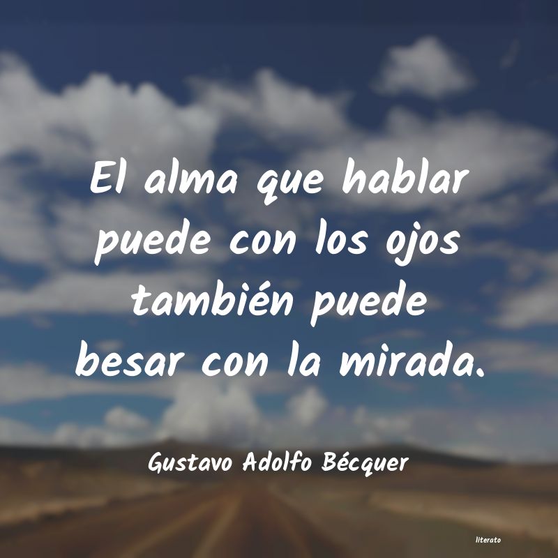 Frases de Gustavo Adolfo Bécquer