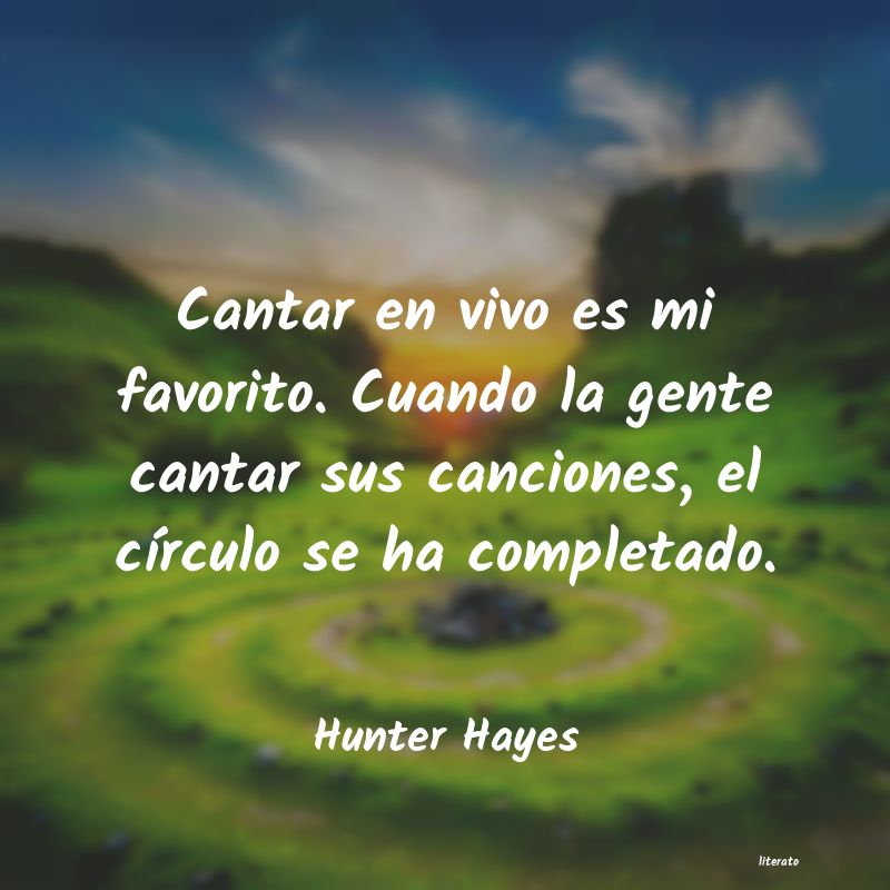 Frases de Hunter Hayes
