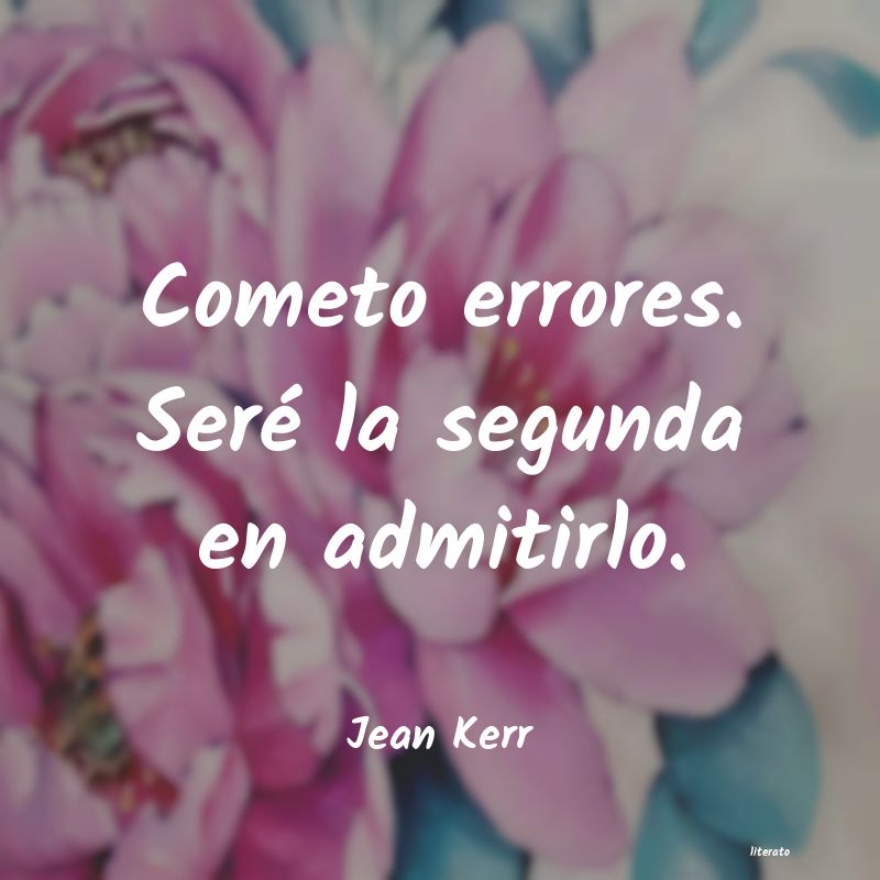 Frases de Jean Kerr