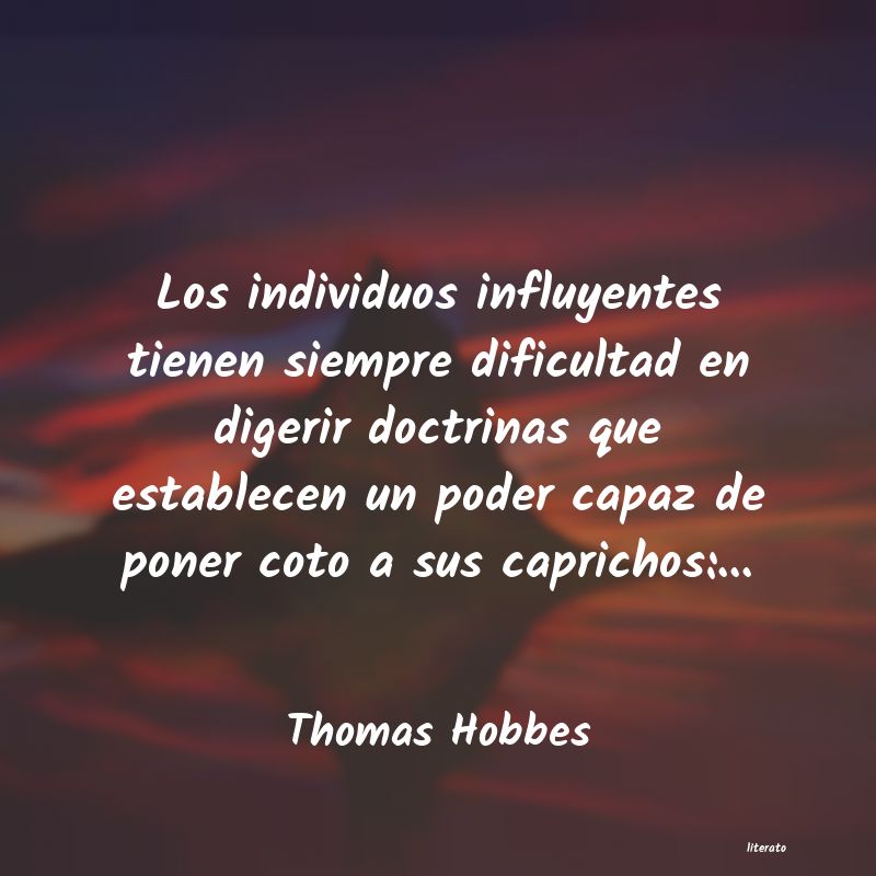 Frases de Thomas Hobbes