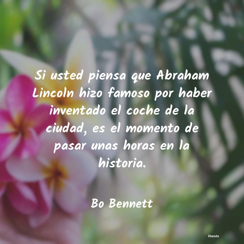 Frases de Bo Bennett