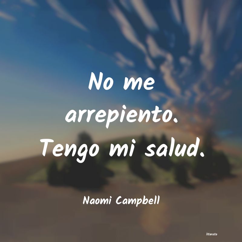 Frases de Naomi Campbell