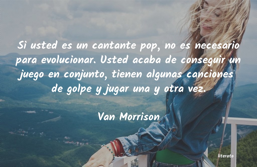 frases de Van Morrison