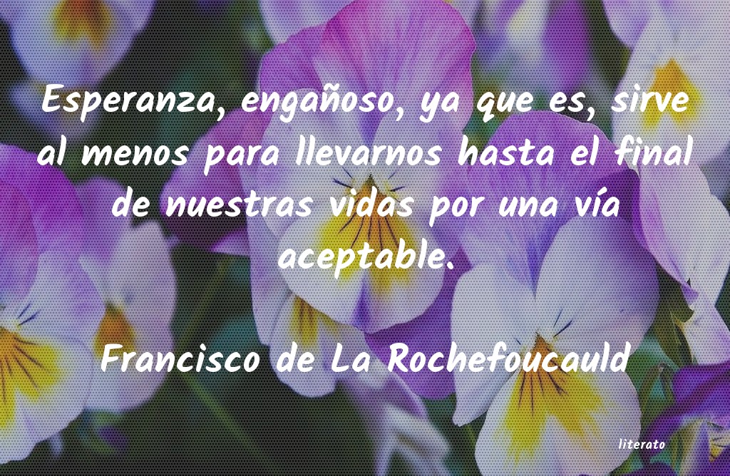 Frases de Francisco de La Rochefoucauld