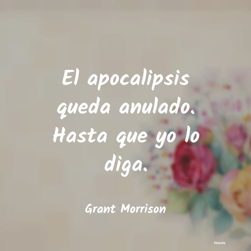 Frases de Grant Morrison