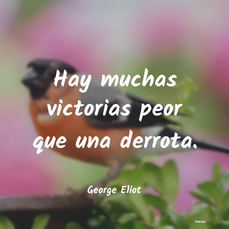 Frases de George Eliot