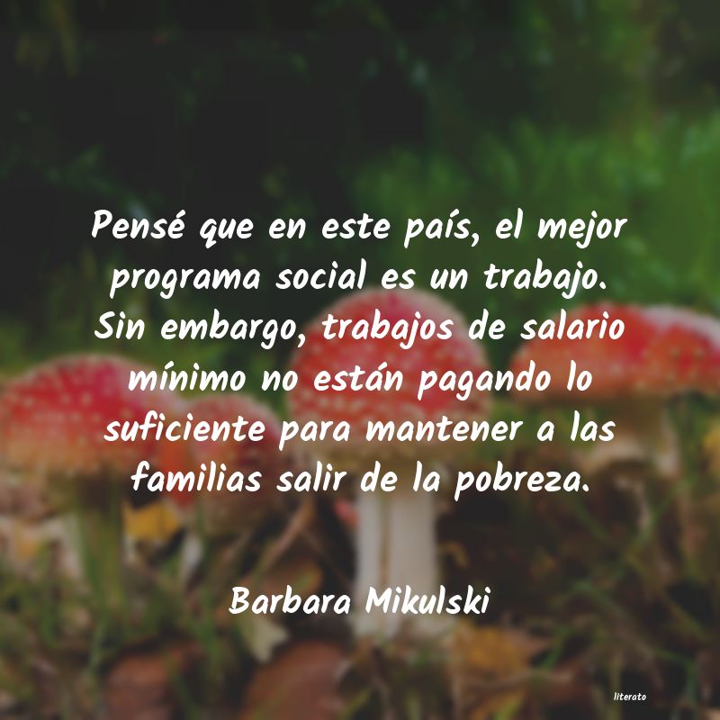 frases de Barbara Mikulski