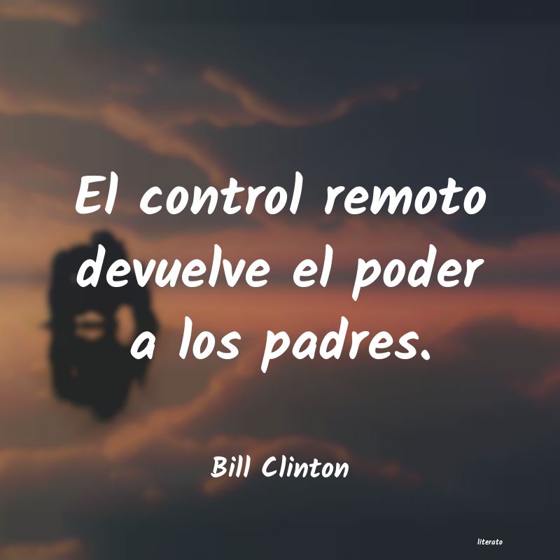 frases de Bill Clinton