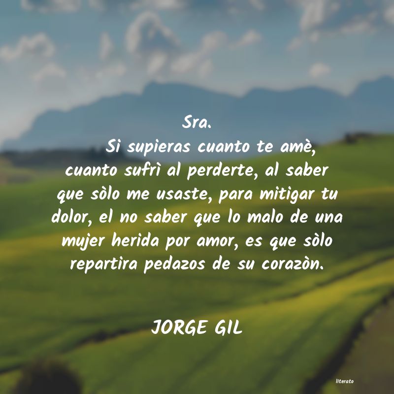 Frases de JORGE GIL