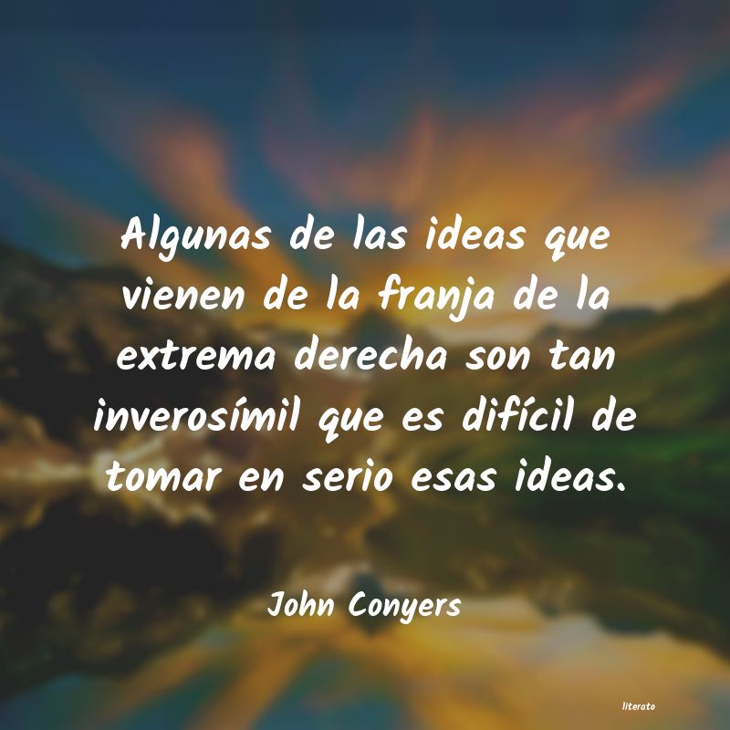 Frases de John Conyers