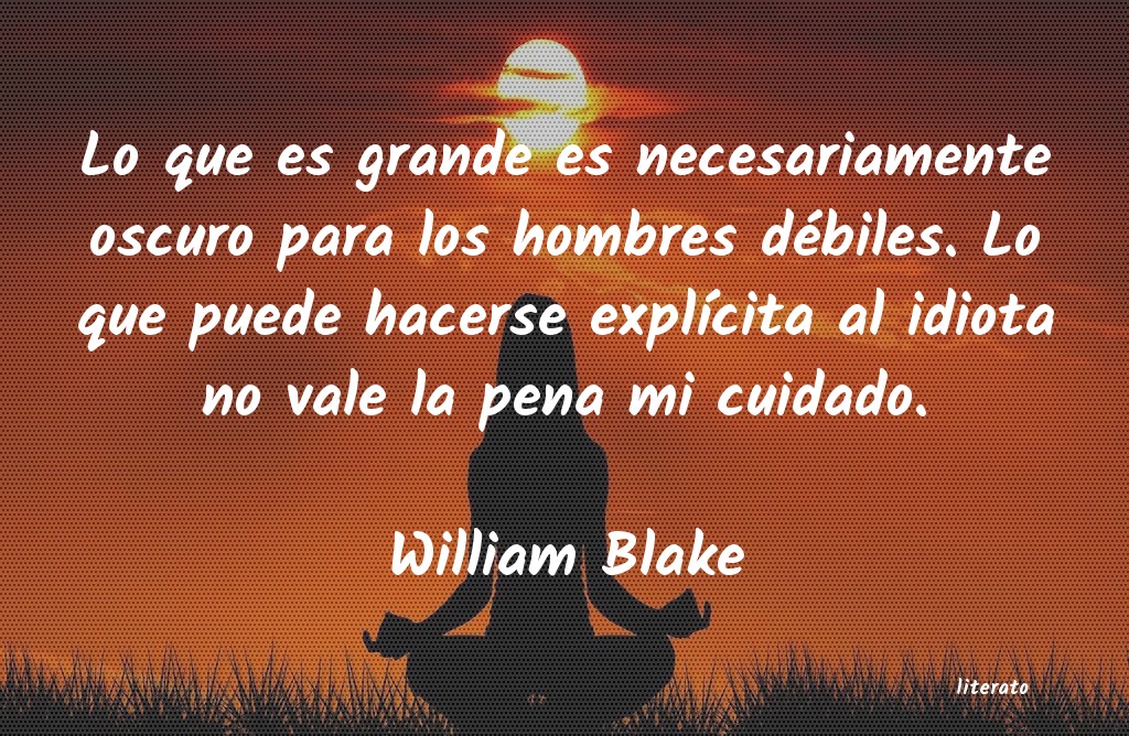 Frases de William Blake