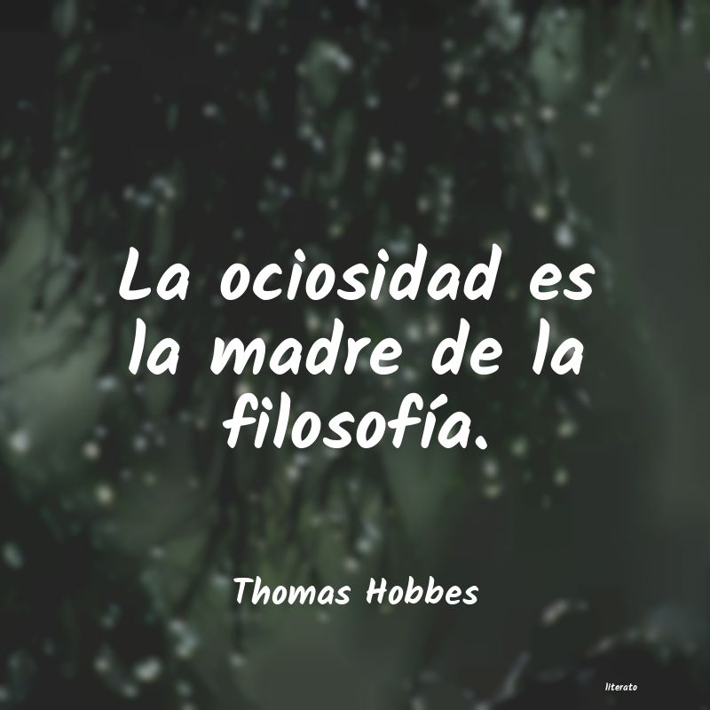 Frases de Thomas Hobbes