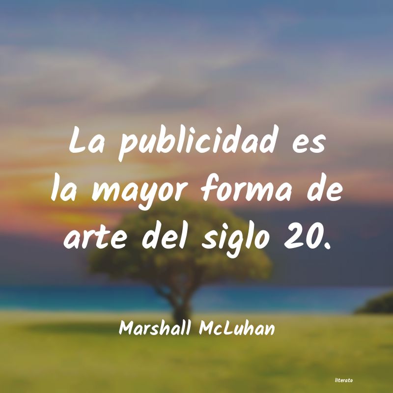 frases de Marshall McLuhan