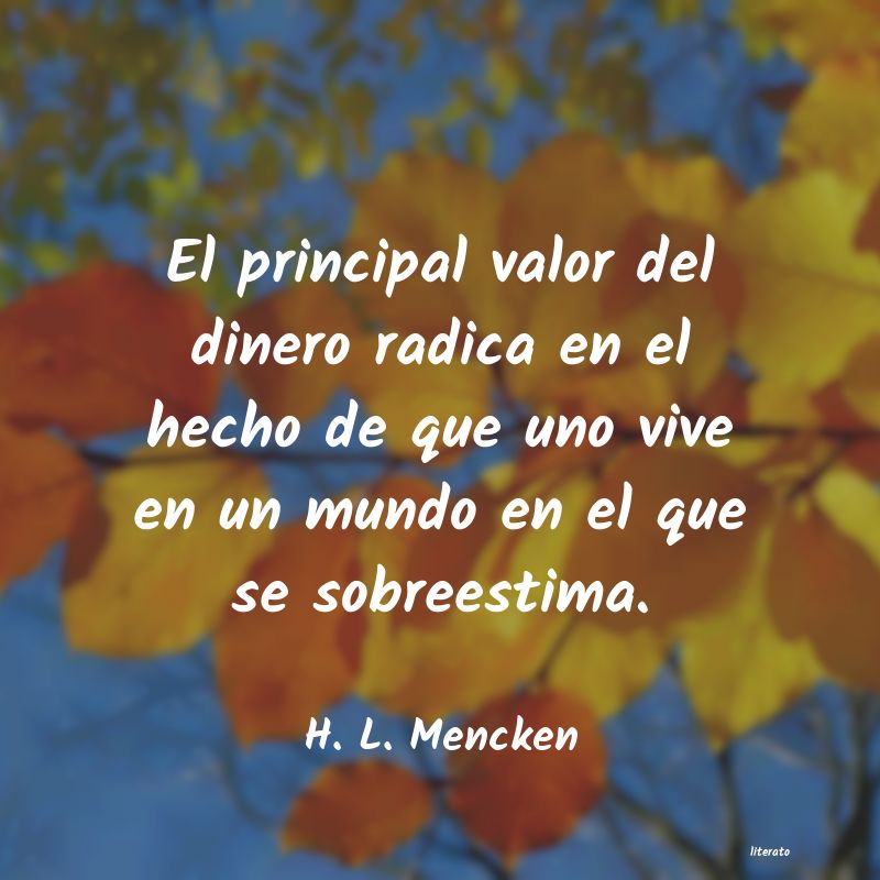 Frases de H. L. Mencken