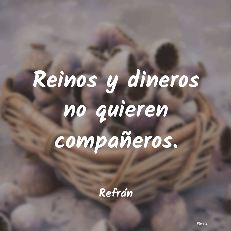 frases de Refrán