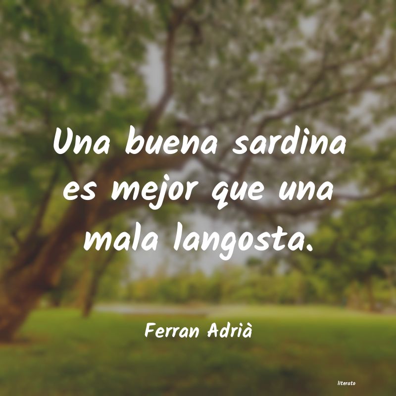 Frases de Ferran Adrià