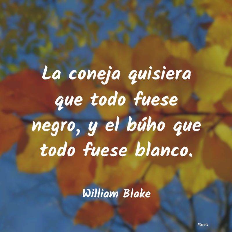 Frases de William Blake