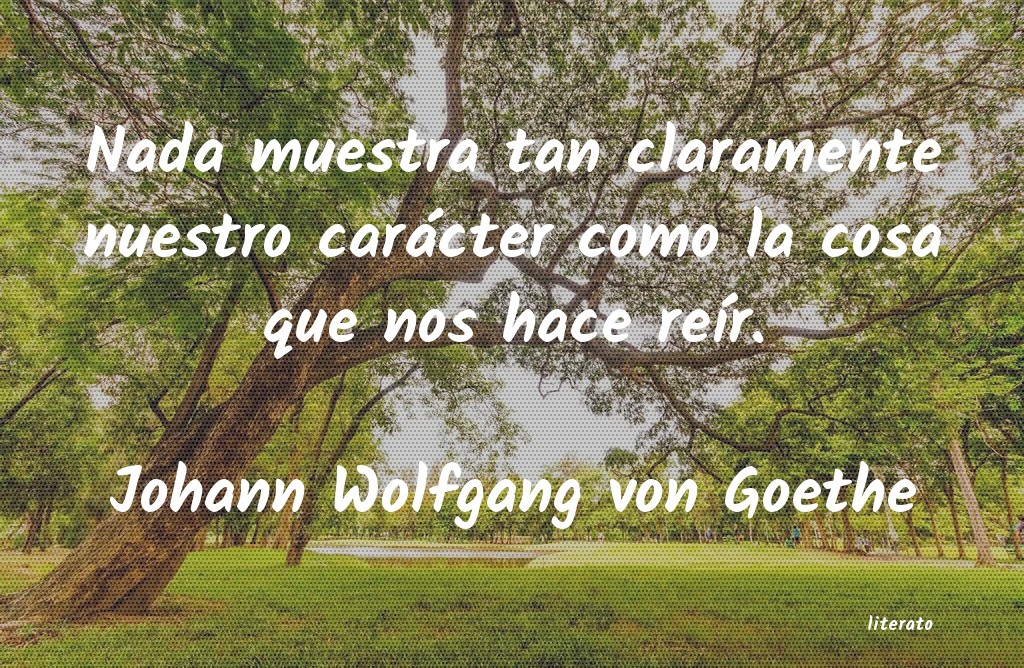frases de Johann Wolfgang von Goethe