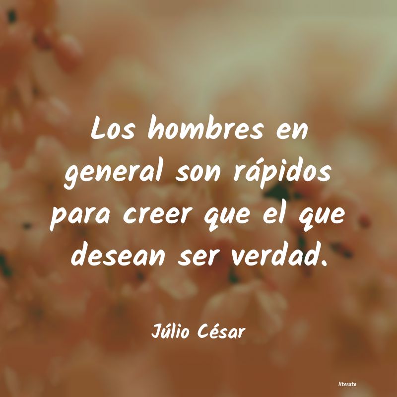 Frases de Júlio César