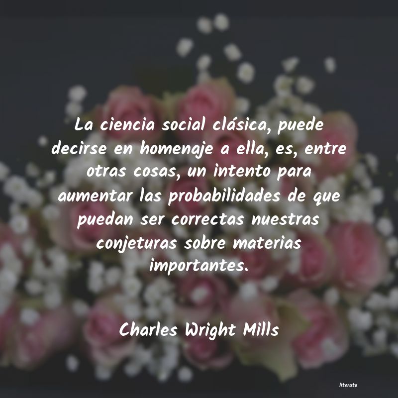 Frases de Charles Wright Mills