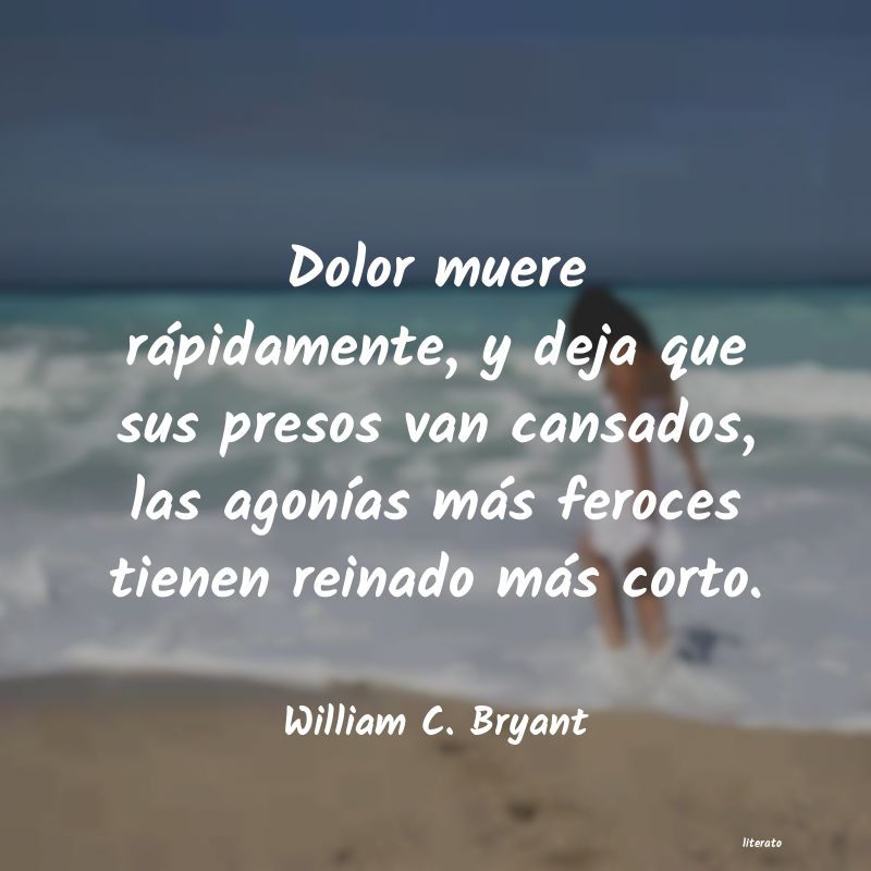 Frases de William C. Bryant