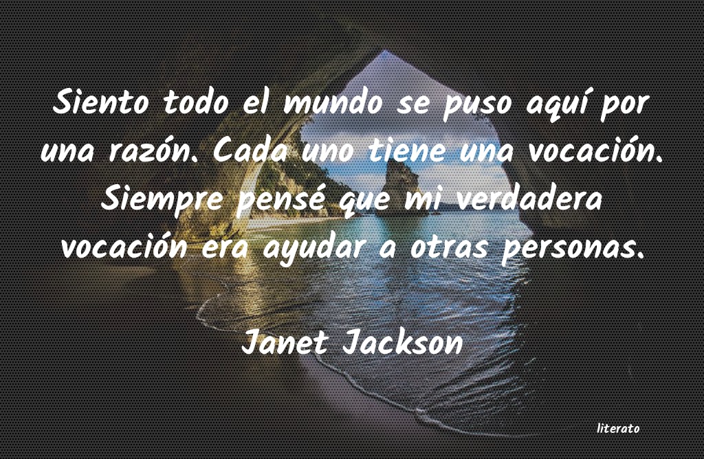 Frases de Janet Jackson