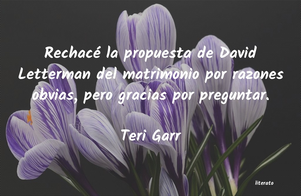 Frases de Teri Garr