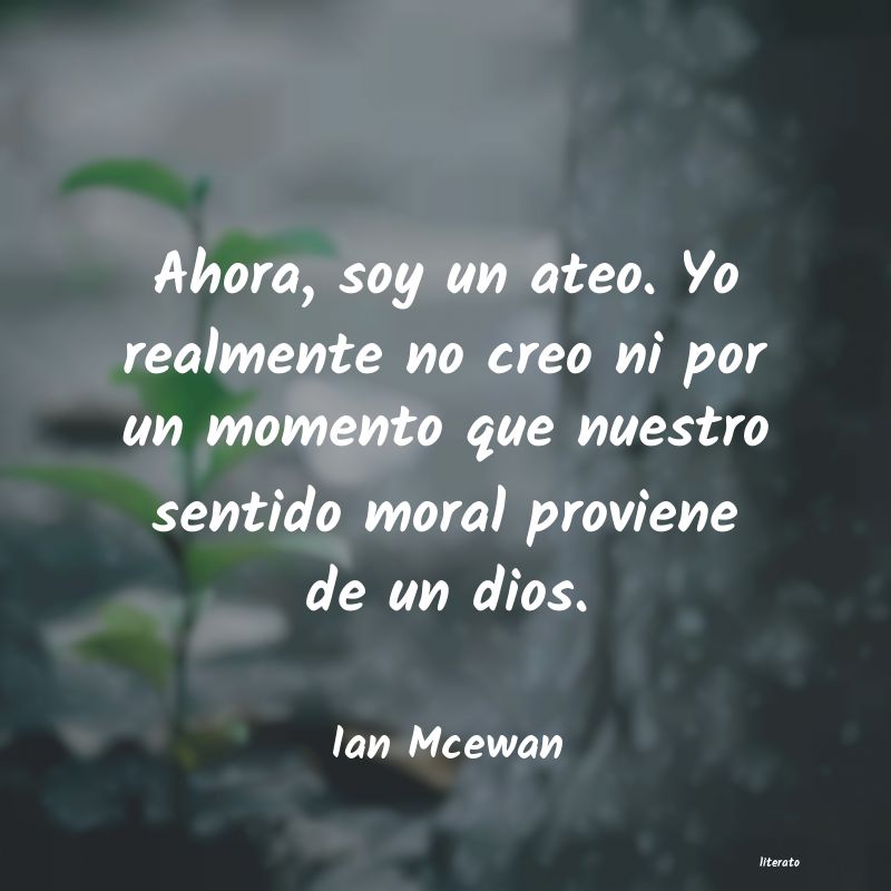 Frases de Ian Mcewan