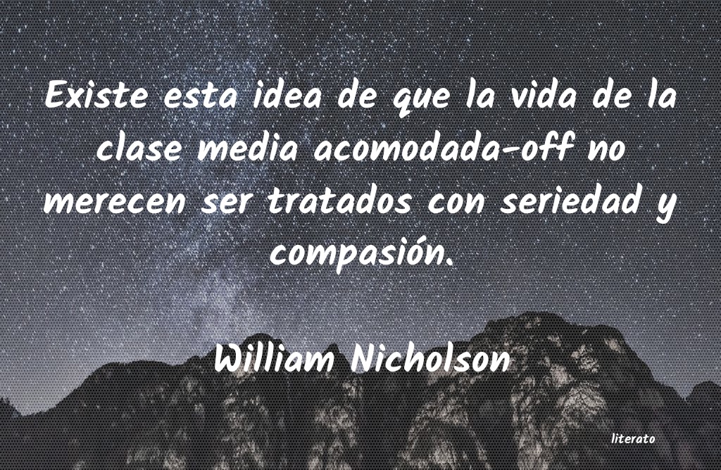 frases de William Nicholson