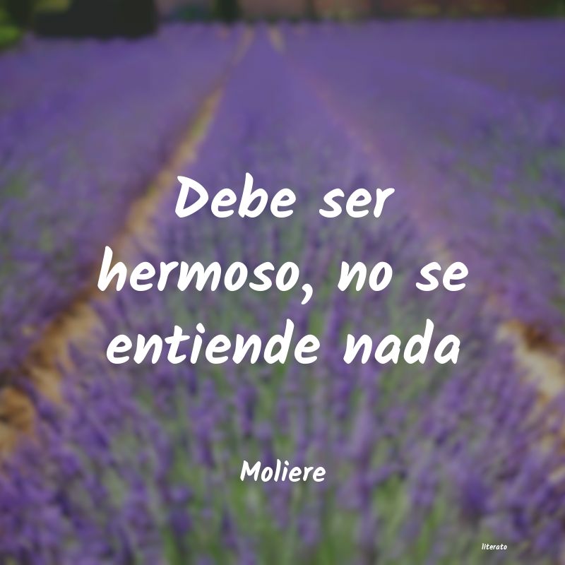 Frases de Moliere