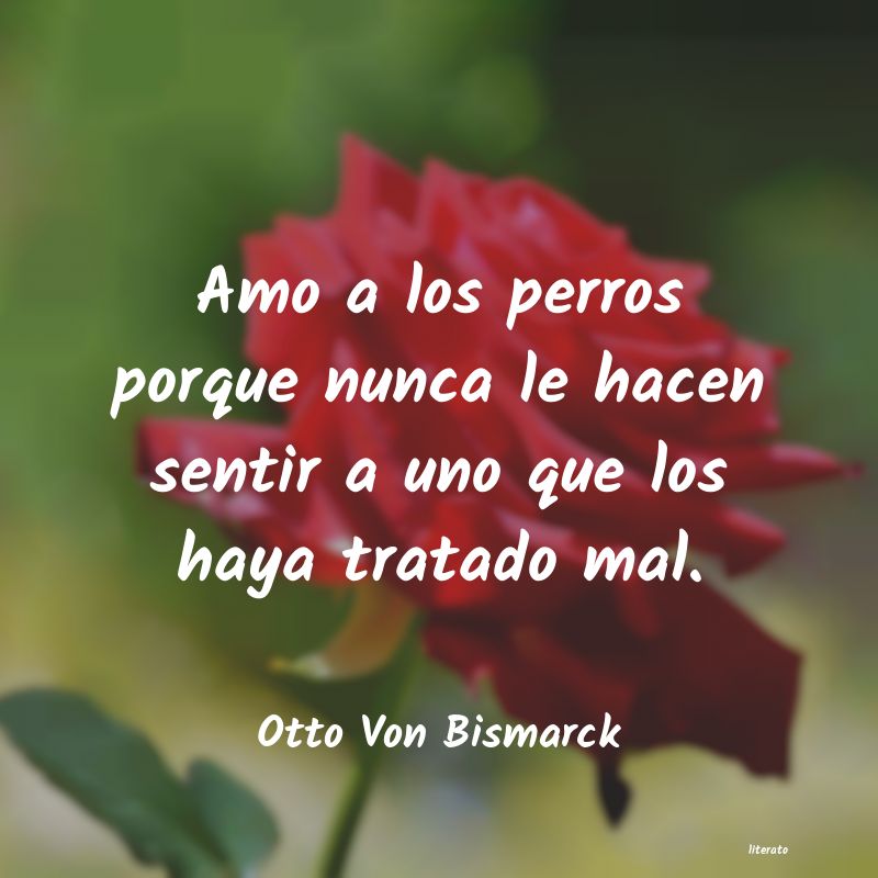 frases de Otto Von Bismarck