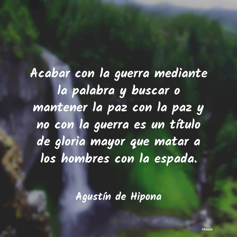 Frases de Agustín de Hipona