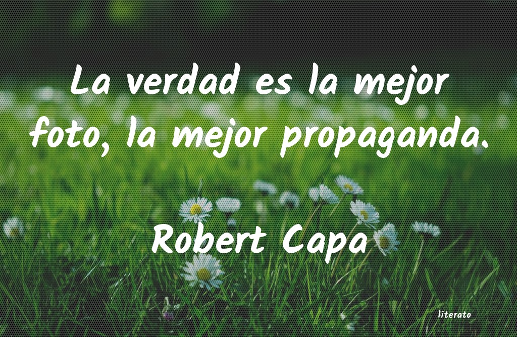 frases de Robert Capa