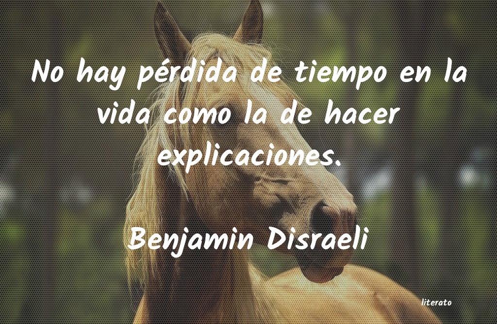 frases de Benjamin Disraeli