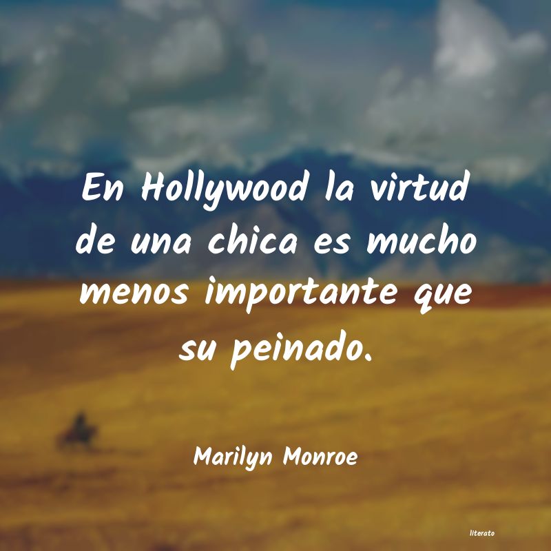 frases de Marilyn Monroe