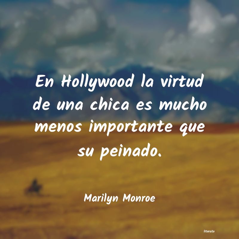 Frases de Marilyn Monroe