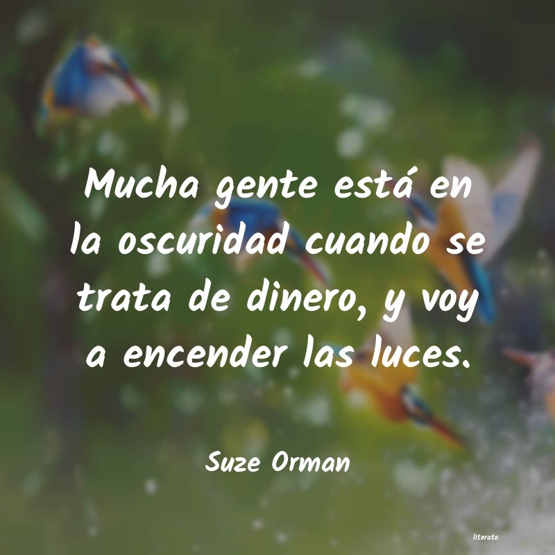frases de Suze Orman
