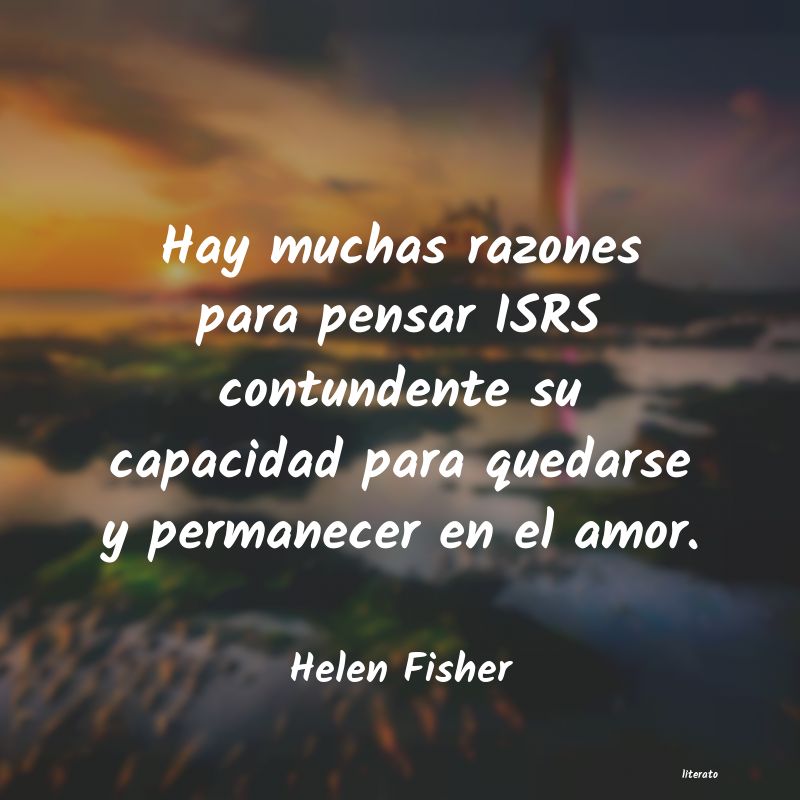 frases de Helen Fisher