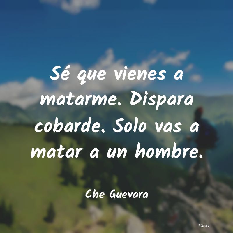 Frases de Che Guevara