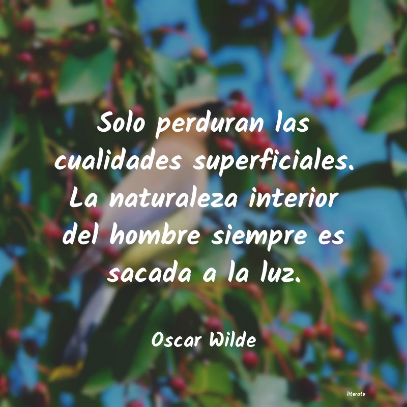 Frases de Oscar Wilde